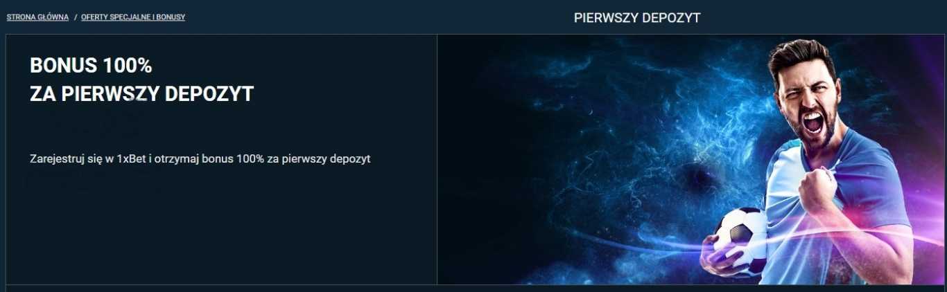 1xBet bonus powitalny